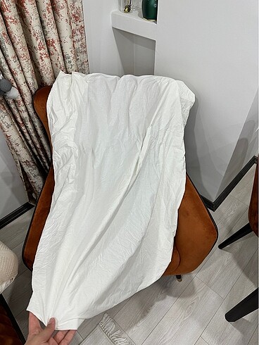100-140 ölçü çarşaf bebek krem