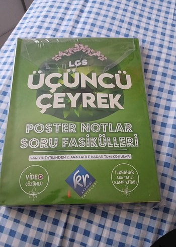 LGS Üçüncü Çeyrek Poster Notlar ve Soru Fasikülleri