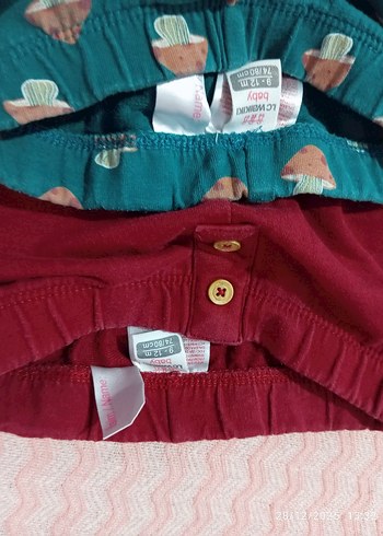 Rahat Kesim Renkli Desenli Kız Tayt - Görsel 2