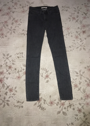Levis koyu gri kot pantolon