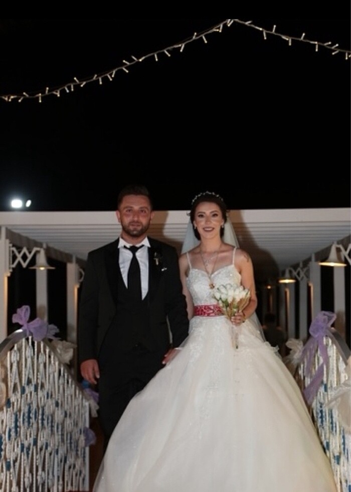 Arkası çift askı üstü taş işlemeli askıları taş işlemeli arkası  - Görsel 2