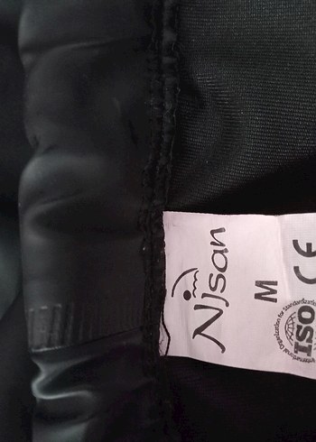 Erkek Siyah su gecırmez Rahat Kesim Pantolon - Görsel 2