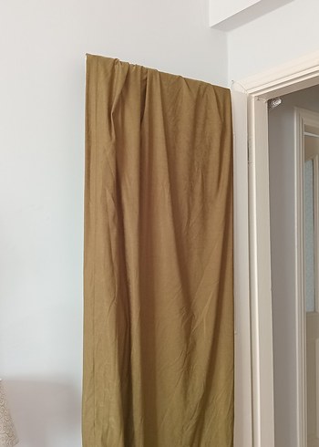 kadıfe perde hakı renk - Görsel 2