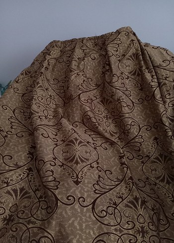 kadıfe perde hakı renk - Görsel 6