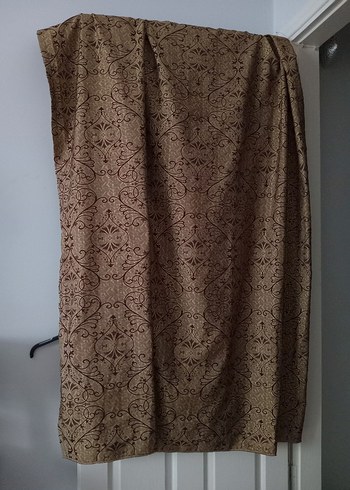 kadıfe perde hakı renk - Görsel 4