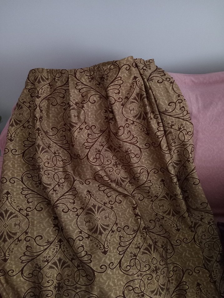 kadıfe perde hakı renk - Görsel 5