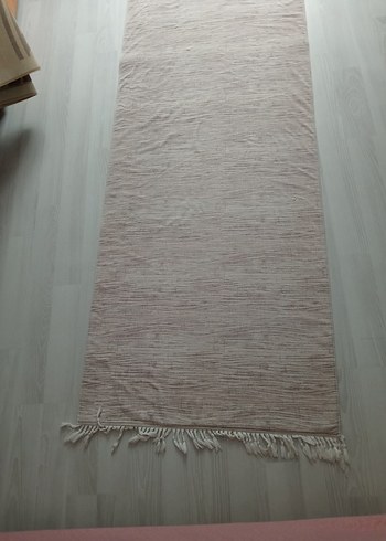 Bej Gri Bohem Tarzı Düz Halı - Görsel 2