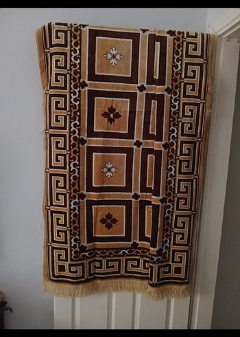 Kahverengi Nakışlı Geleneksel örtü - Görsel 2