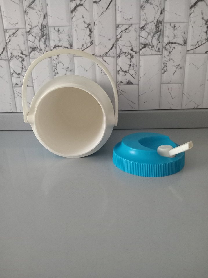 Mavi kucuk termos - Görsel 2