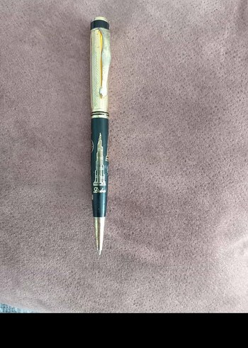 Parlak Altın Renkli Tükenmez Kalem - Görsel 4