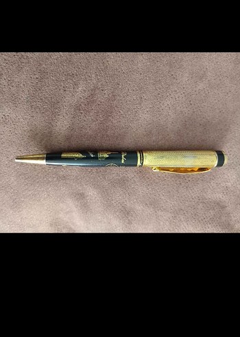 Parlak Altın Renkli Tükenmez Kalem - Görsel 5