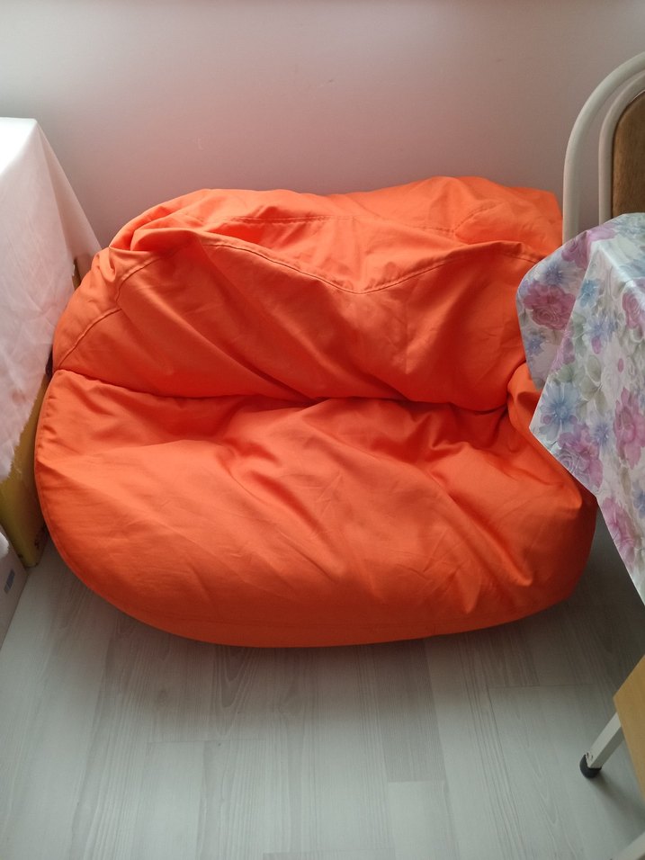 Turuncu puf yer mınderı - Görsel 2