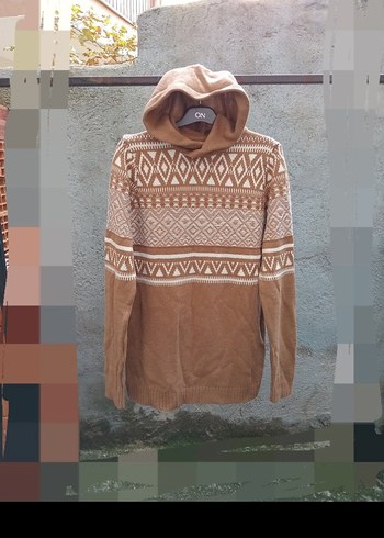 trıko Uzun Kollu Çok Renkli Kadın Tunik - Görsel 4