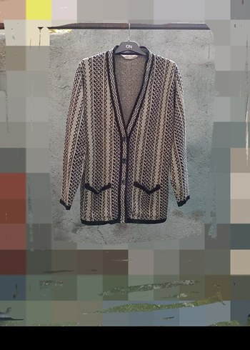 trıko Uzun Kollu Çok Renkli Kadın Tunik - Görsel 5