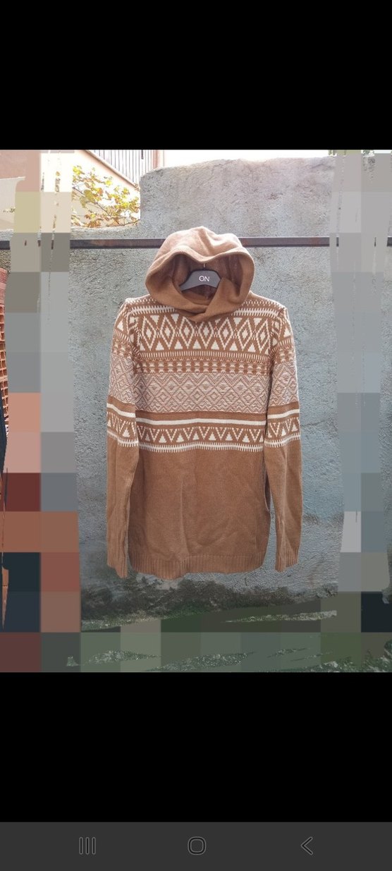 trıko Uzun Kollu Çok Renkli Kadın Tunik - Görsel 4