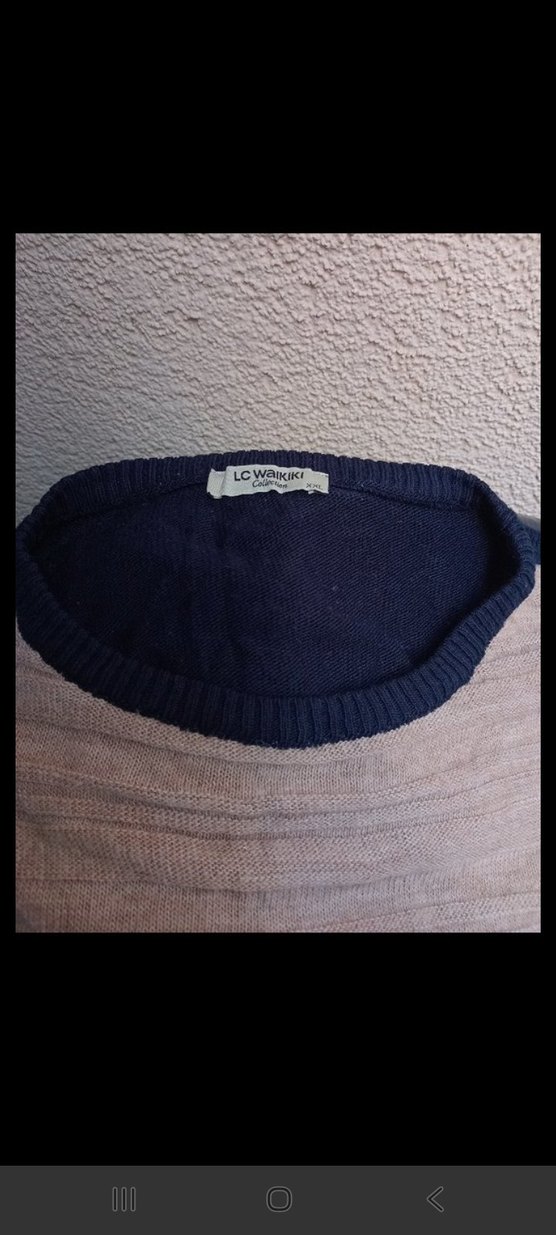 trıko Uzun Kollu Çok Renkli Kadın Tunik - Görsel 2