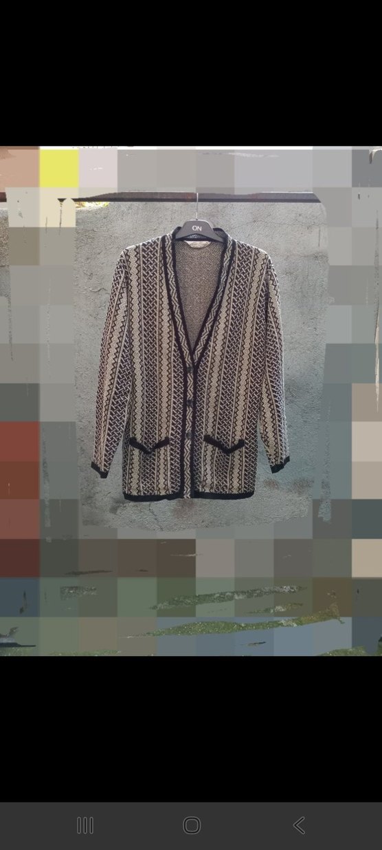 trıko Uzun Kollu Çok Renkli Kadın Tunik - Görsel 5