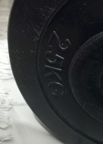 Siyah Baskılı Egzersiz ağırlık - Görsel 3