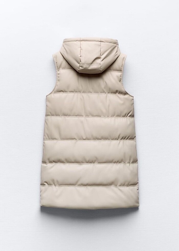 Zara Deri Yelek - Görsel 2