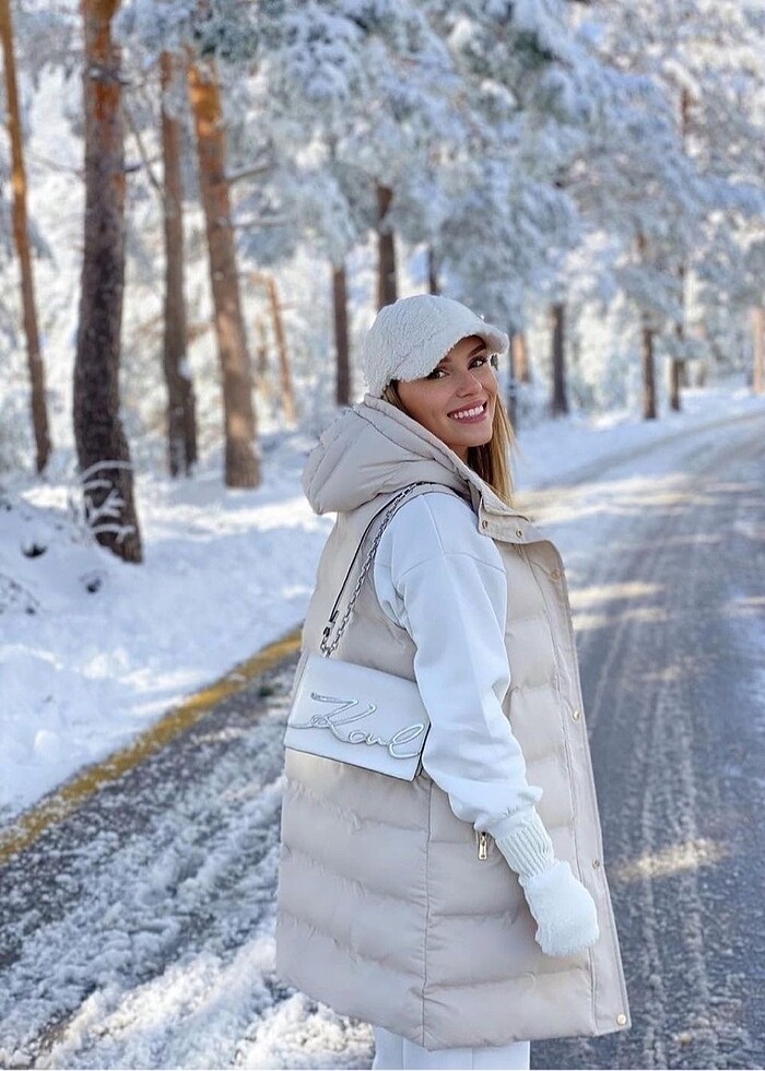 Zara Deri Yelek - Görsel 5