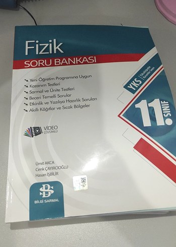 11. Sınıf Fizik kimya biyoloji soru bankaları bilgi sarmal