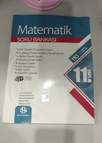11. Sınıf Matematik Soru Bankası YKS bilgi sarmal
