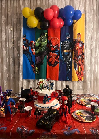 Süper Kahraman Parti Seti - Görsel 2