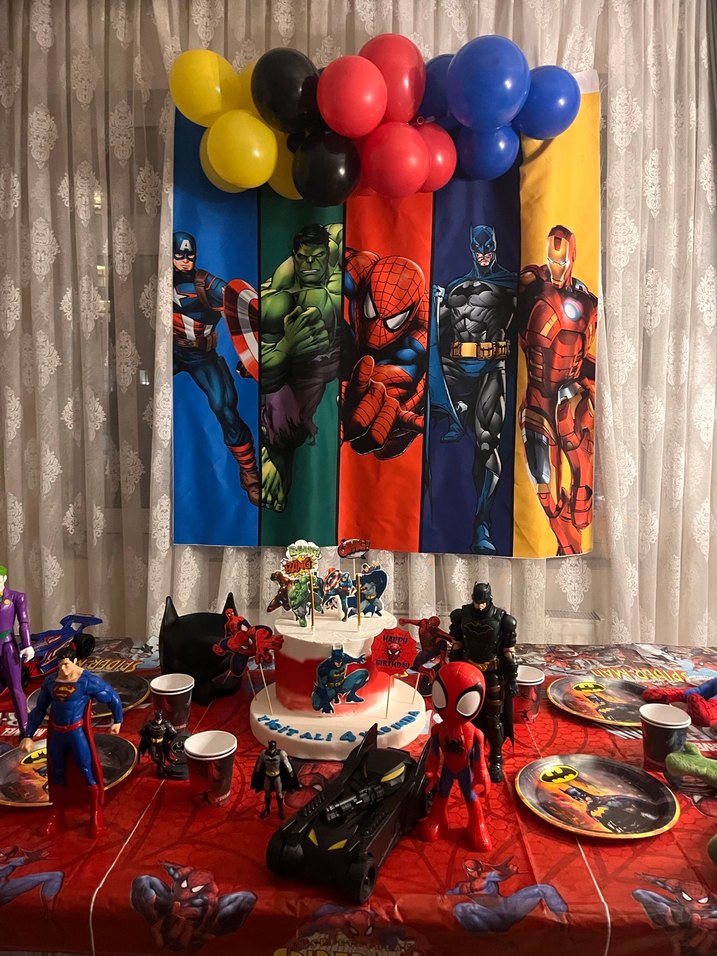 Süper Kahraman Parti Seti - Görsel 2
