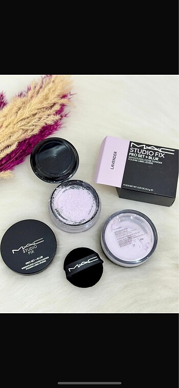 Mac transparan pudra
