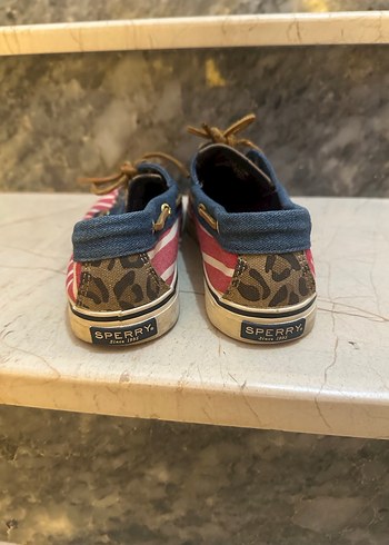 Sperry Top Sider Renkli Bağcıklı Kadın Günlük Sneaker