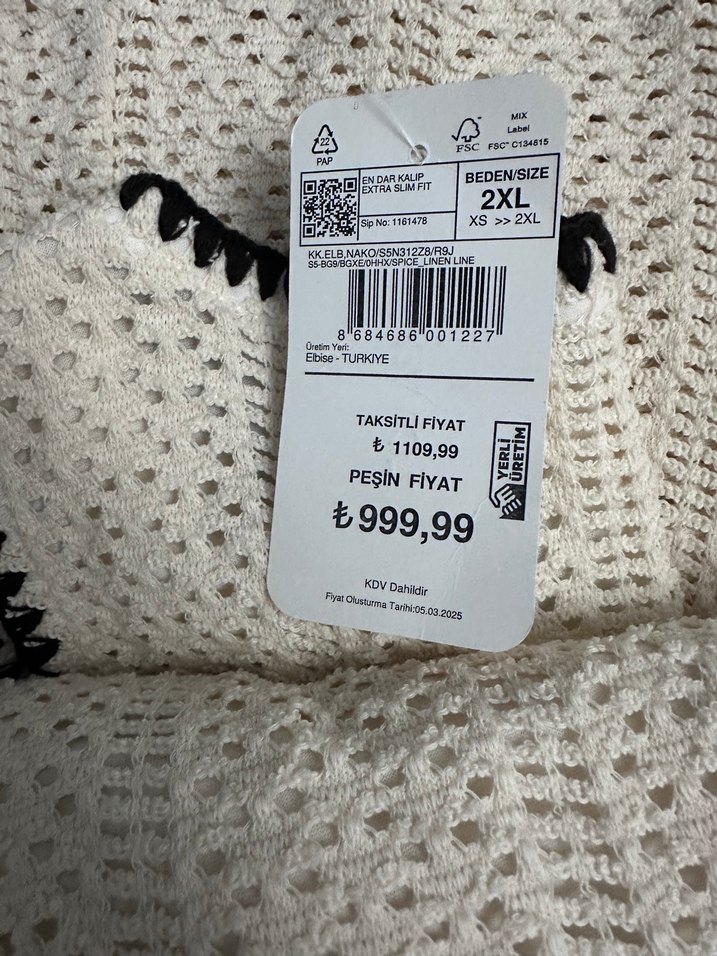 LCW kadın örgü elbise - Görsel 5