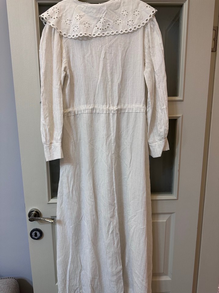 Yakalı elbise - Görsel 3