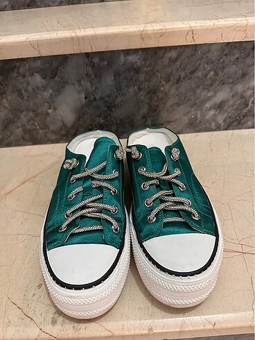 39 Beden yeşil Renk Converse