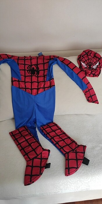 Spiderman lisanslı kostüm