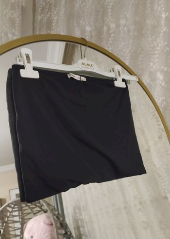 Siyah Basic Mini Etek