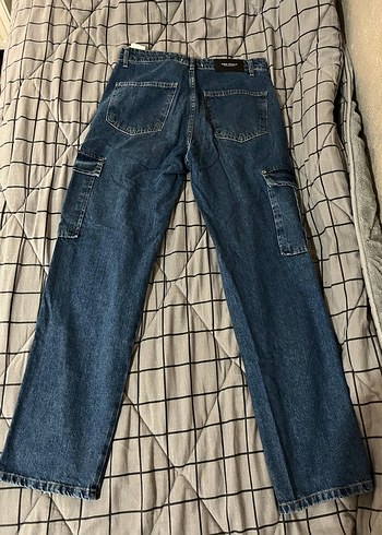 Erkek Bol Kesim Kot Pantolon - Görsel 2