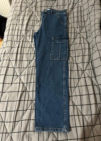 Erkek Bol Kesim Kot Pantolon - Görsel 3