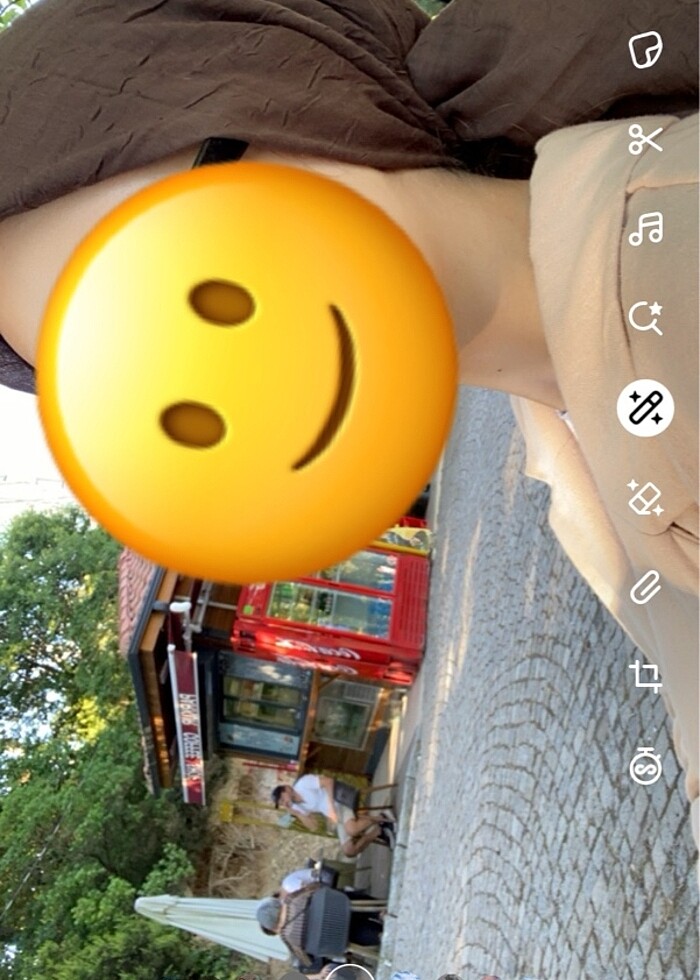 Kahverengi eşarp - Görsel 2