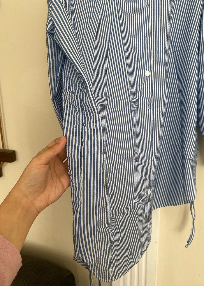 Çizgili gömlek - Görsel 3