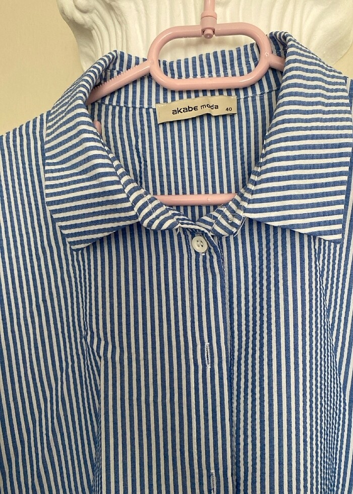 Çizgili gömlek - Görsel 4