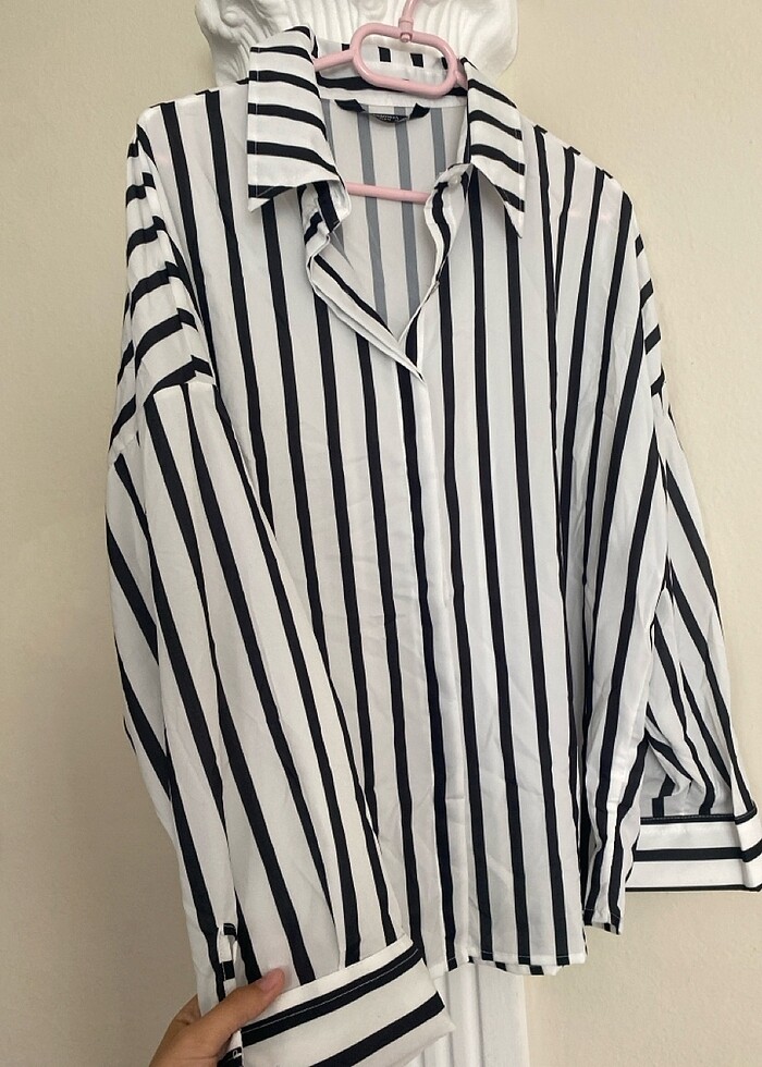 Çizgili gömlek - Görsel 3