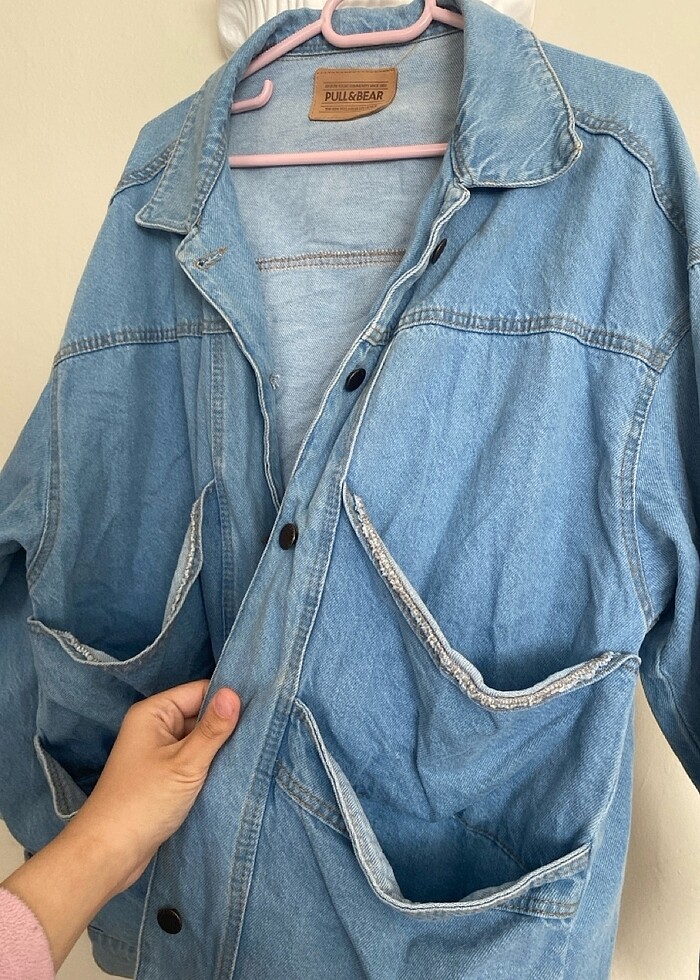 Oversize kot ceket - Görsel 2