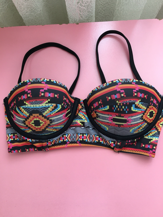 Koton Renkli bikini üstü
