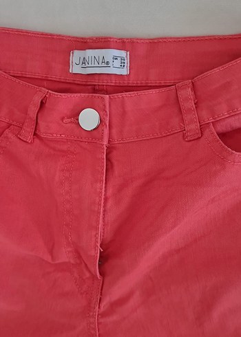 Zara Kırmızı Mini Kadın Şort