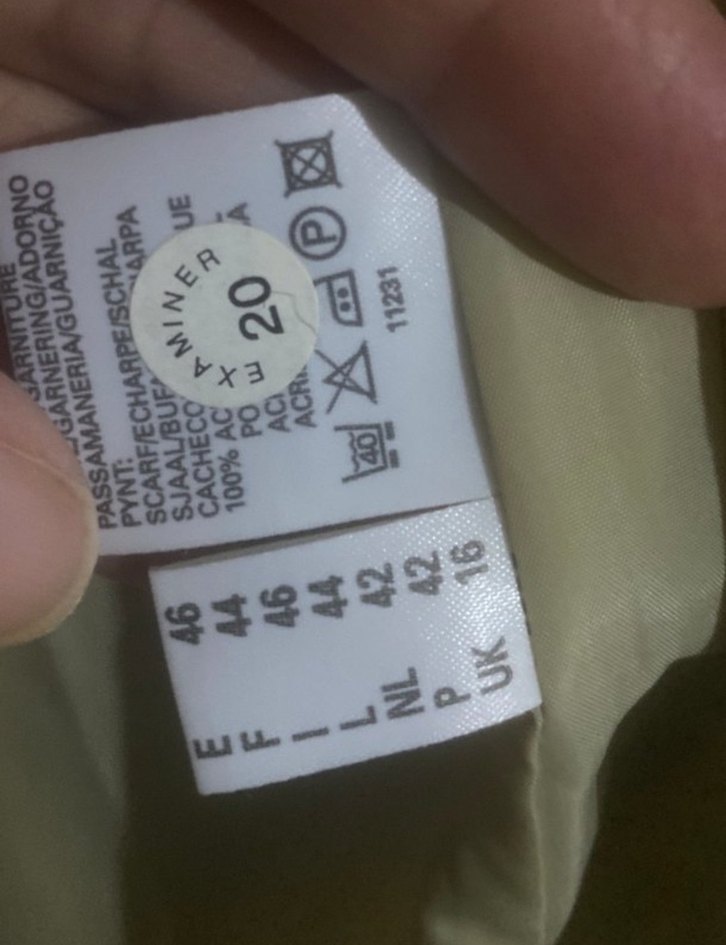 Bej Uzun Kadın Trençkot Kemerli - Görsel 2