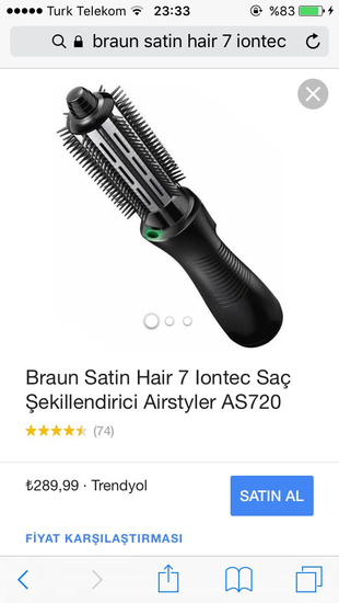 xl Beden siyah Renk braun satin hair 7 iontec