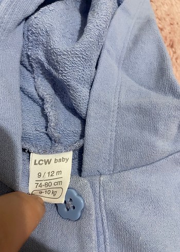 Mavi Kapüşonlu Bebek Takım - Görsel 3