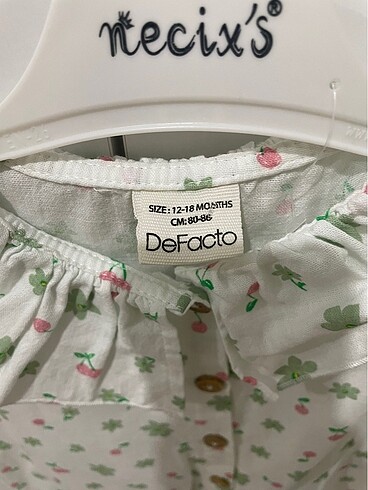 Defacto Kız çocuk gömlek