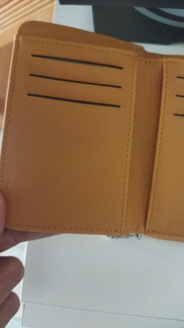 Kamel Renk Deri Kadın Cüzdanı - Görsel 3