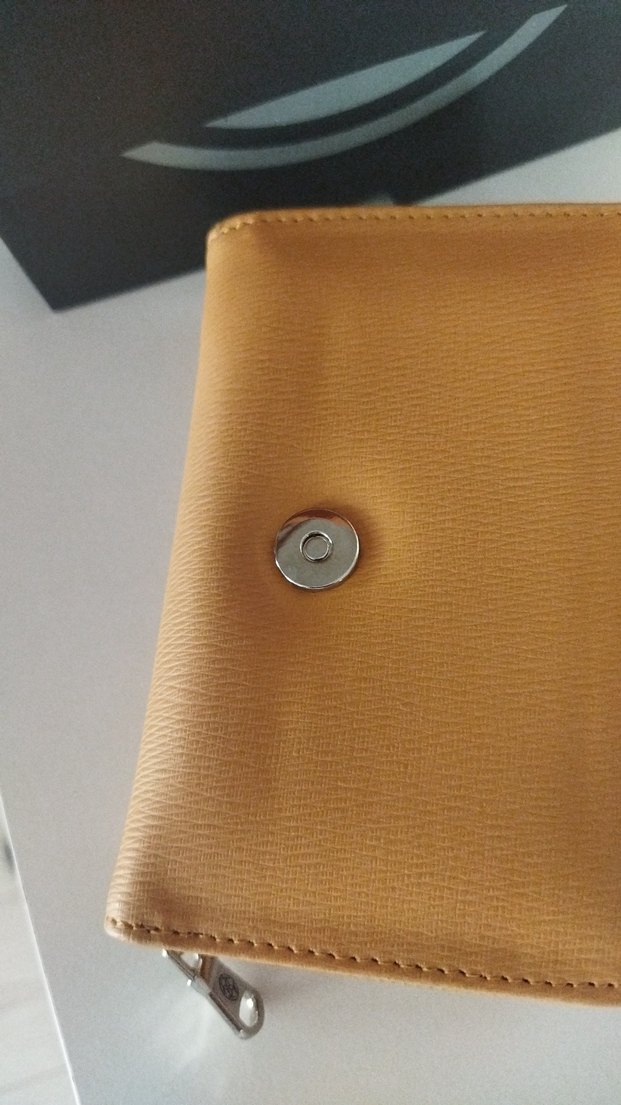 Kamel Renk Deri Kadın Cüzdanı - Görsel 4